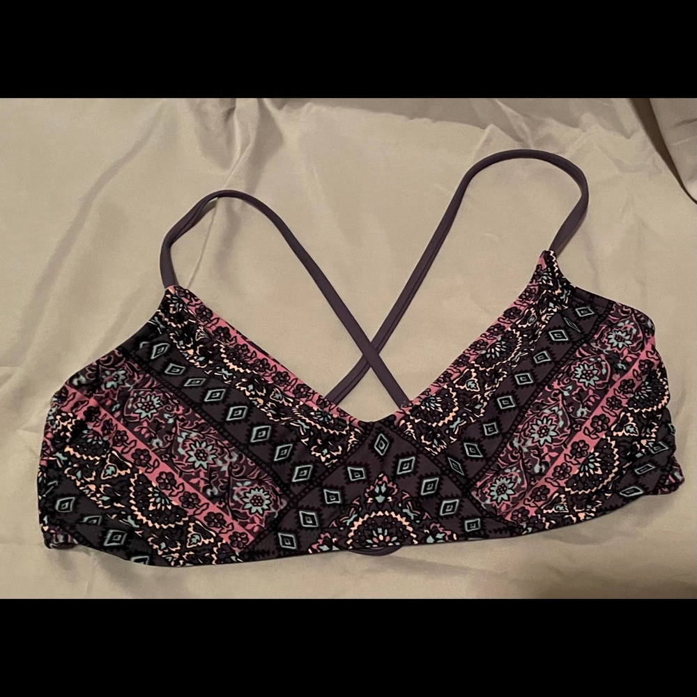 Beautifully detailed swim top